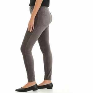 Vintage Classic Apparel Khakis & Company Gray Corduroy Pull-on Leggings